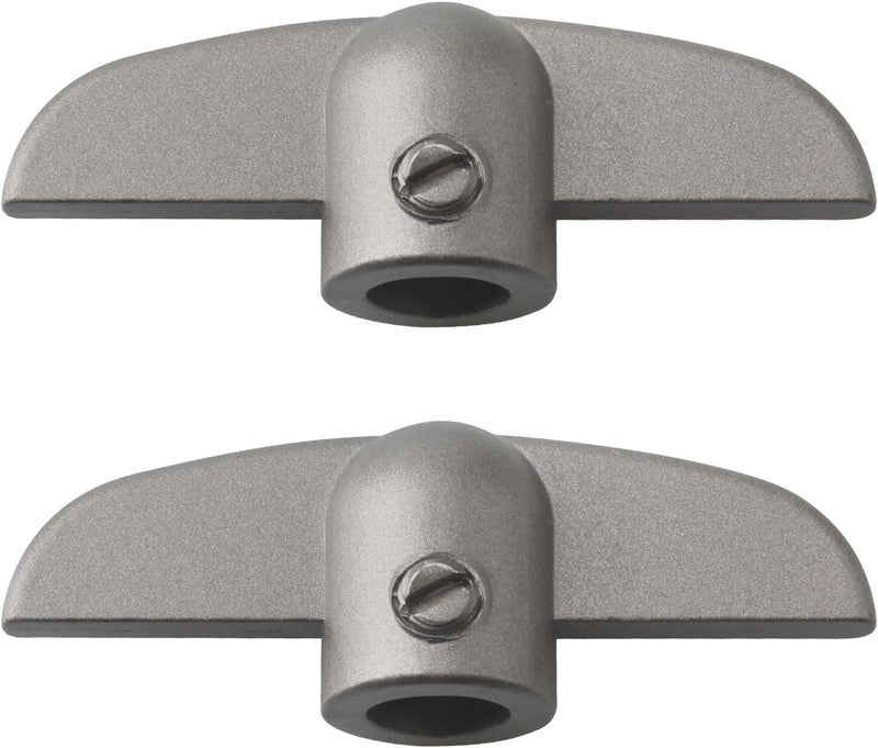 VIDABTE T-Handle Crank for Andersen Casement Windows, 3/8 in Tee Handle Casement Operator, Butterfly Wing Nut T-Handles (2 pcs) - Image 1